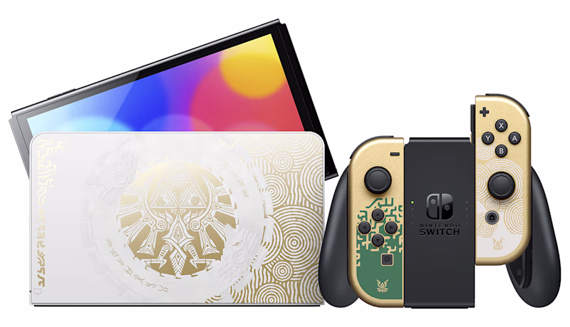 The Legend of Zelda Tears of the Kingdom Nintendo Switch OLED Model  - Image 2